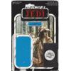 Star Wars vintage Logray (Ewok medicine man) Kenner Return of the Jedi cardback -Clipper kaart-