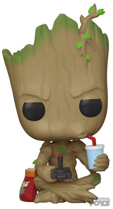 Groot (gamer) Pop Vinyl Marvel (Funko) GameStop exclusive