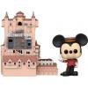 Hollywood tower hotel and Mickey Mouse Pop Vinyl Town (Funko)