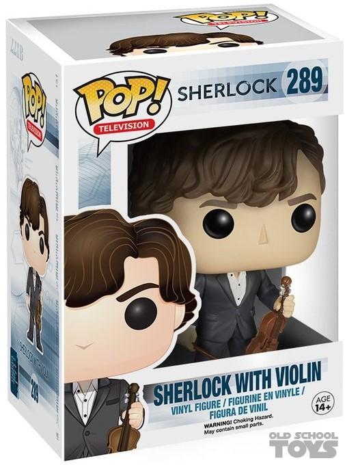 Sherlock with violin (Sherlock) Pop Vinyl Television Series (Funko