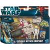 Star Wars Republic Attack Dropship with Clone Pilot the Clone Wars in doos