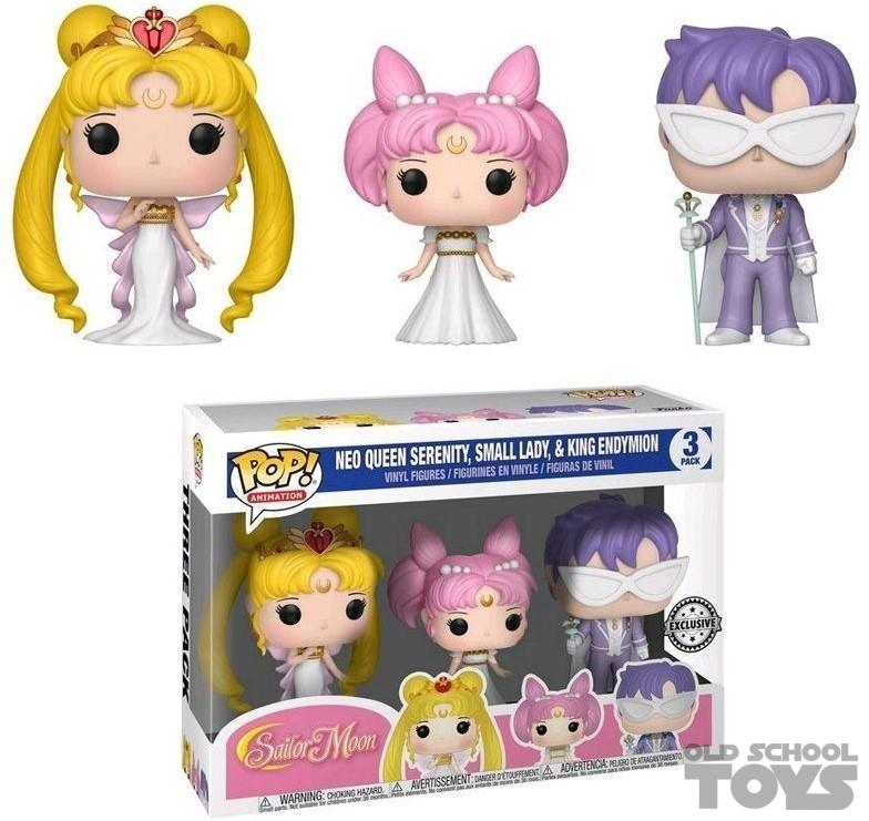 Neo Queen Serenity, Small Lady & King Endymion 3-pack (Sailor Moon) Pop  Vinyl Animation Series (Funko) exclusive