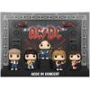 AC/DC in concert Brian Johnson / Malcolm Young / Phil Rudd / Cliff Williams / Angus Young Pop Vinyl deluxe Moment Series (Funko) exclusive