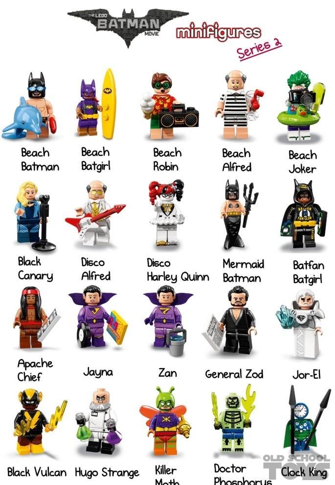 Rijden beddengoed heks Lego 71020 Batman Movie Minifigures series 2 | Old School Toys