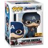 Captain America (Avengers Endgame) Pop Vinyl Marvel (Funko) action pose Hot Topic exclusive