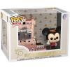 Hollywood tower hotel and Mickey Mouse Pop Vinyl Town (Funko)