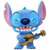 Stitch with ukulele Pop Vinyl & Tee Disney Series (Funko) flocked special edition