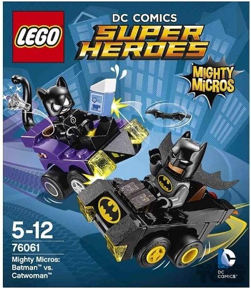 Lego 76061 Mighty Micros Batman vs. Catwoman DC Comics Super Heroes in doos  | Old School Toys