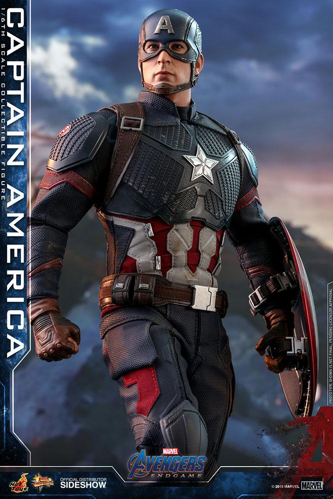 captain america hot toys end game