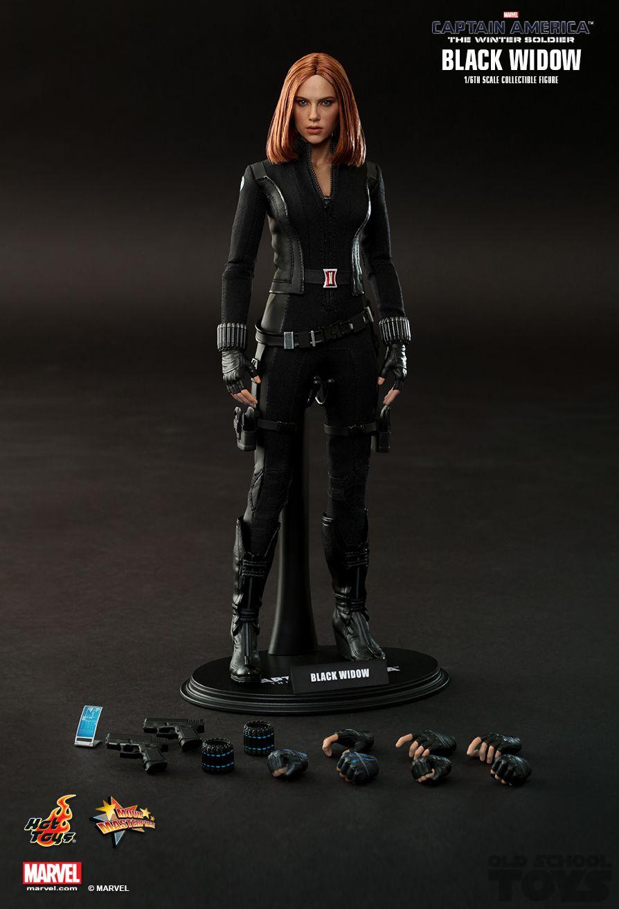 Hot Toys Black Widow Captain America The Winter Soldier Mms 239 En Doos Old School Toys 