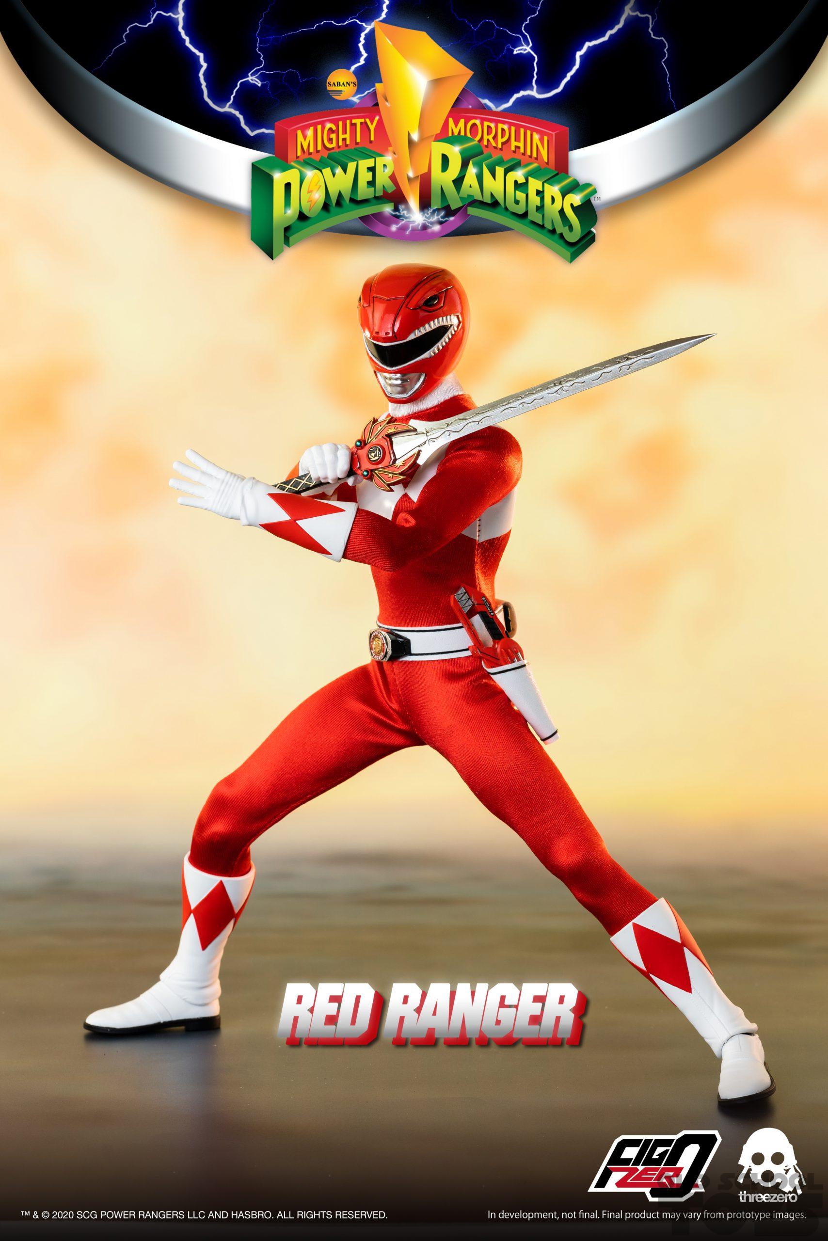 ThreeZero Red Ranger (Mighty Morphin Power Rangers) in doos | Old ...