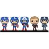 Captain America: Through the Ages (Year of the Shield) 5-pack Pop Vinyl Marvel (Funko) Amazon exclusive