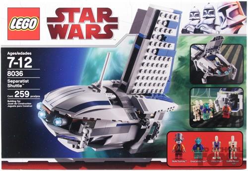 Lego 8036 Star Wars Separatists Shuttle in Doos | Old School Toys