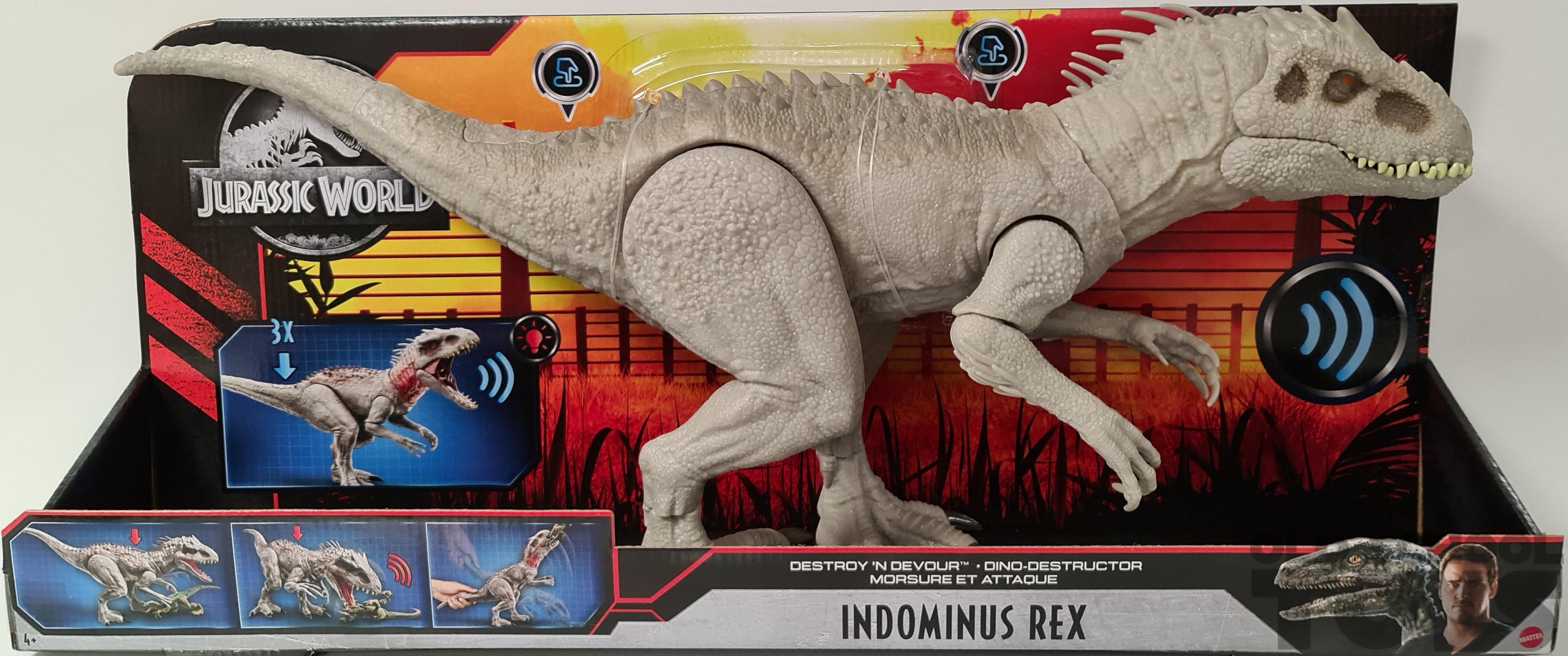naald boksen uitbarsting Indominus Rex (destroy 'n devour) Jurassic World in doos | Old School Toys