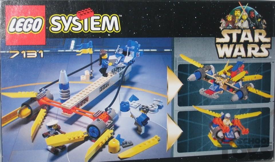 Lego 7131 Star Wars Anakins Pod Racer en doos Old School Toys