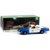 1978 Dodge Monaco Camp Crystal Lake Police 1:18 (Friday the 13th) Greenlight Collectibles in doos limited edition