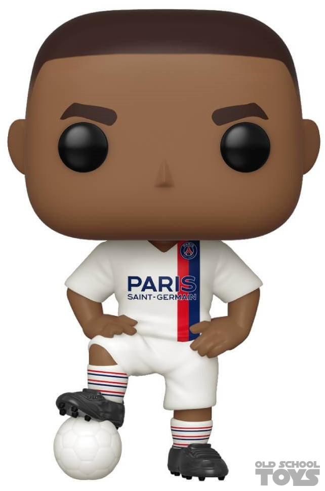 Kylian Mbappé (Paris Saint-Germain) Pop Vinyl Football (Funko) White ...