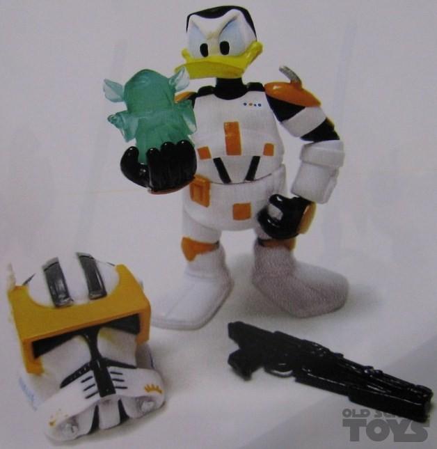 Donald Duck as Commander Cody deals Star