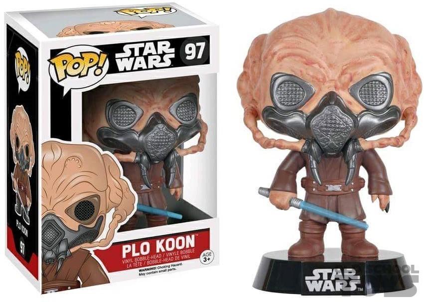 Plo Koon Pop Vinyl Star Wars Series (Funko) Underground Toys exclusive ...