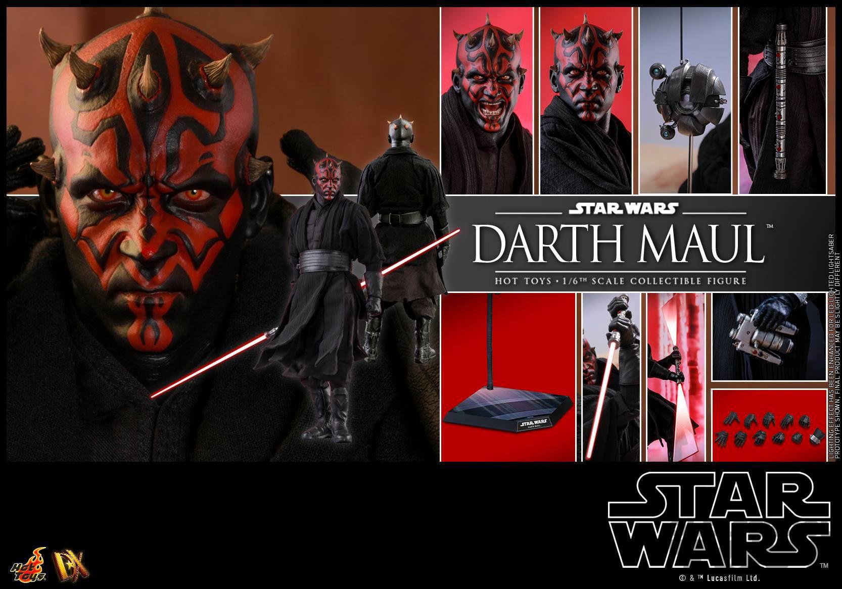 darth maul han solo hot toys