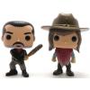 Negan & Carl Grimes 2-pack (the Walking Dead) Pop Vinyl Television Series (Funko) exclusive