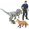 Owen & Velociraptor 'Beta' in doos Jurassic World Dominion