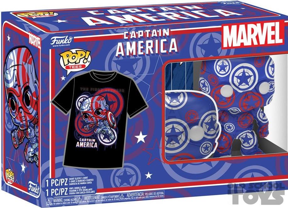 captain america art series funko