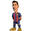 Lewandowski (Barcelona) football stars Minix collectible figurines