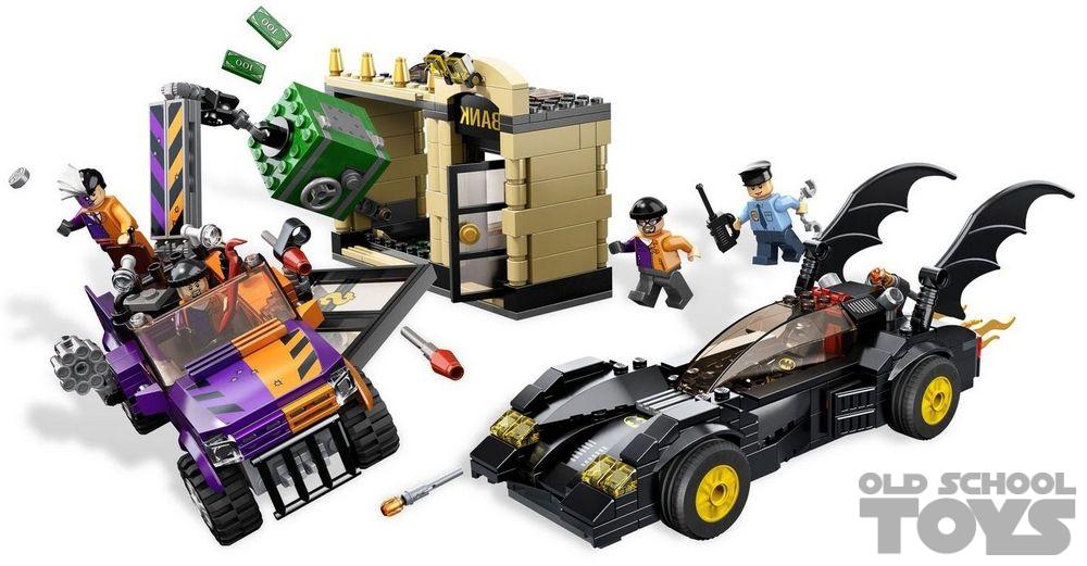 Lego 6864 Batmobile and the Two-Face chase DC Universe Super Heroes en doos  | Old School Toys