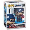 Captain America (with electrified Mjolnir and broken shield) (Avengers Endgame) Pop Vinyl Marvel (Funko)