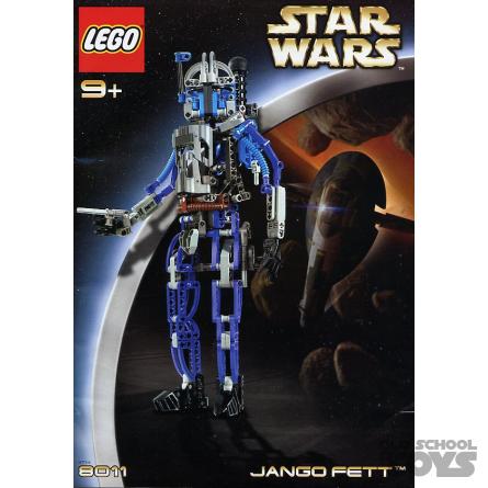 Lego 8011: Star Wars Fett (Technic) Doos | School Toys