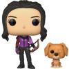 Kate Bishop with Lucky the pizza dog (Hawkeye) Pop Vinyl Marvel (Funko)