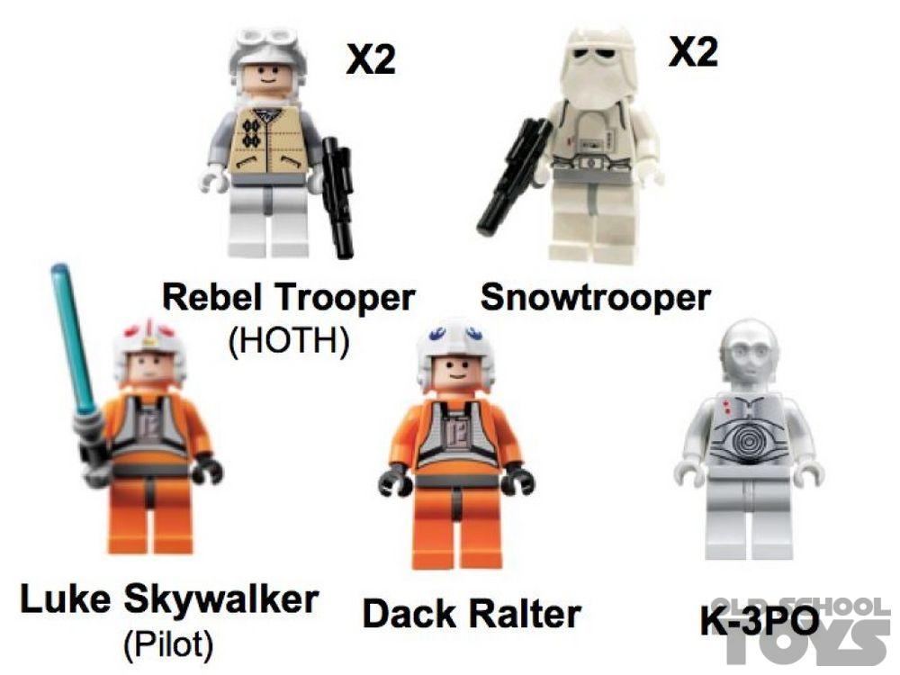 Lego 7666 Star Wars Hoth Rebel Base en Doos | Old School Toys