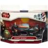 Star Wars Speeder Bike with Count Dooku the Clone Wars in doos