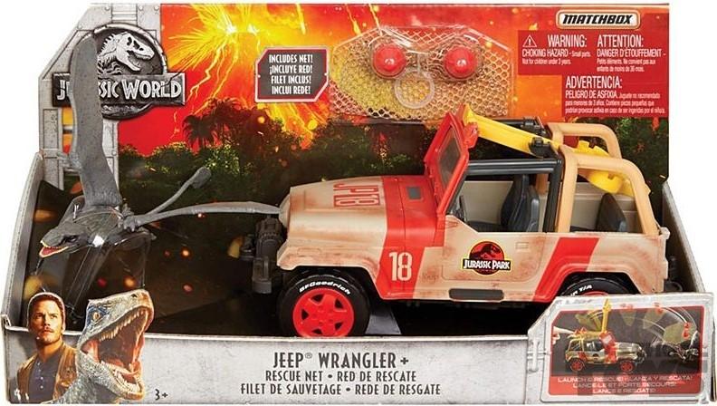 een keer hoek Bedankt Jeep Wrangler Jurassic World Fallen Kingdom in doos | Old School Toys