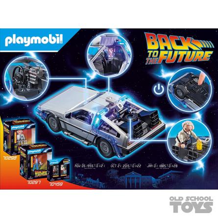 Playmobil back to the future outlet delorean