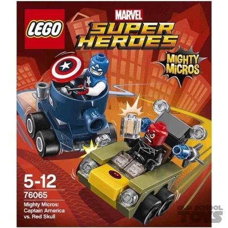 Lego 76065 Mighty Micros Captain America vs. Red Skull Marvel Super ...