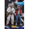 Hot Toys Doc Brown (Back to the Future) MMS610 in doos deluxe version