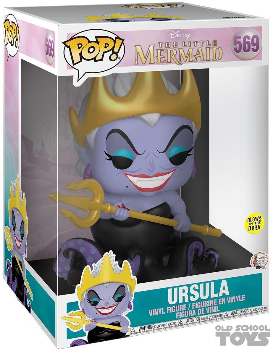 Ursula (the little mermaid) Pop Vinyl Disney (Funko) 10 inch glows in