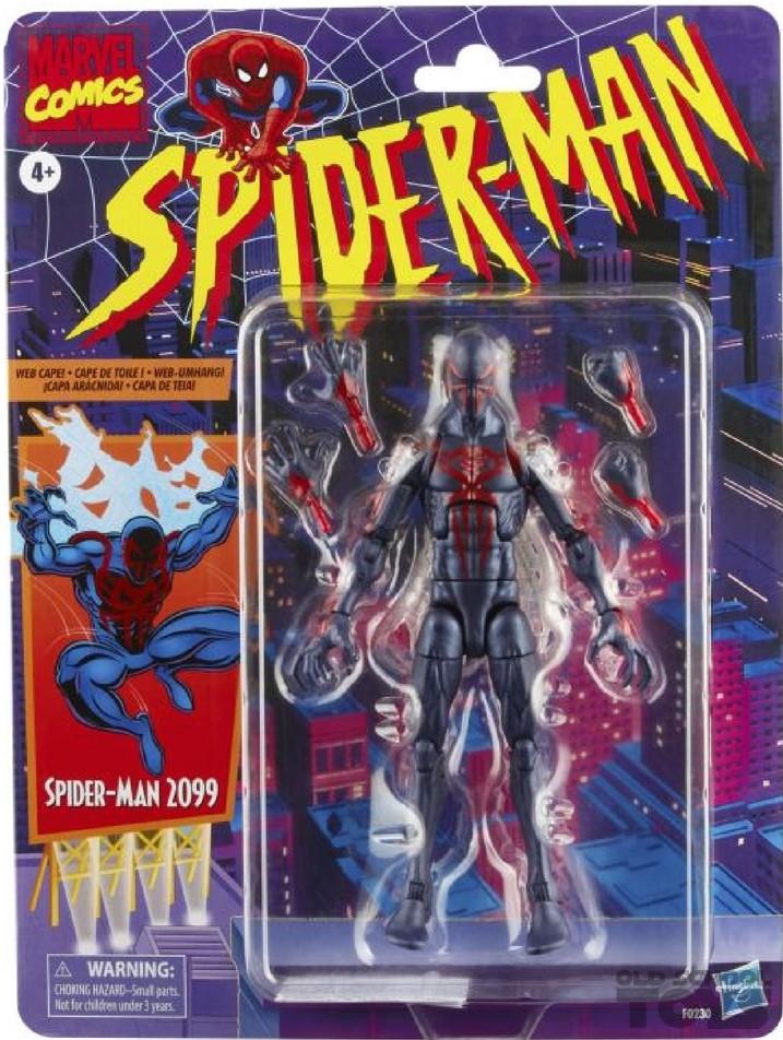 Spider-Man 2099 retro collection series op kaart | Old School Toys