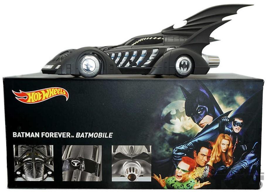 Hot Wheels Batman Forever Batmobile 1:18 en doos (Mattel) | Old 