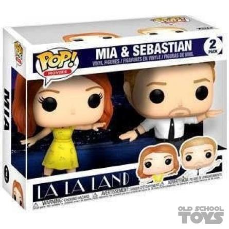 Mia & Sebastian (La La Land) 2-pack Pop Vinyl Movies Series (Funko