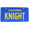 Knight Rider K.I.T.T. replica license plate Doctor Collector