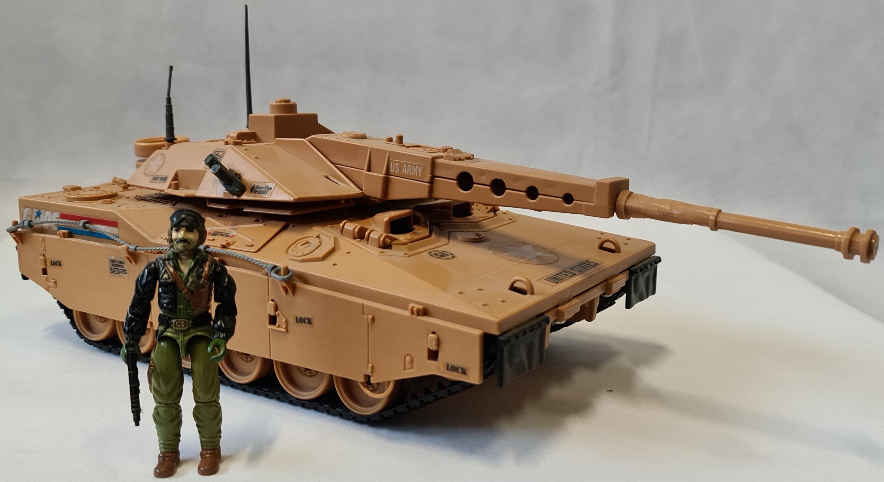 GI JOE Mauler M.B.T. tank incompleet | Old School Toys