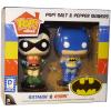 Batman & Robin salt & pepper shakers Heroes (Funko) Legion of Collectors exclusive