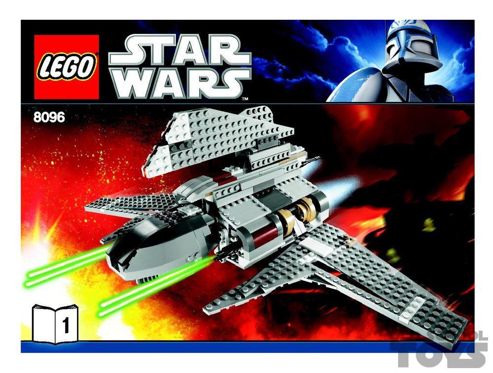 abstract Broers en zussen Groot universum Lego 8096 Star Wars Emperor Palpatine's Shuttle en doos | Old School Toys