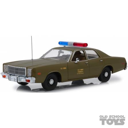 The A Team 1977 Plymouth Fury 1 18 Greenlight Collectibles In Doos Limited Edition Old School Toys