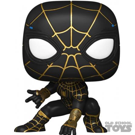 Spider-Man Black and Gold good Suit Bobble-Head!