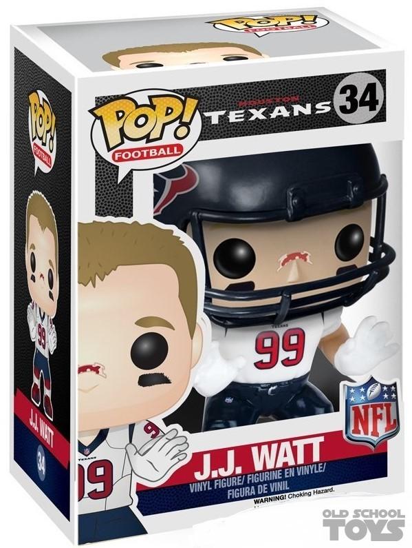 Funko NFL Houston Texans POP Football J.J. Watt Vinyl Figure 34