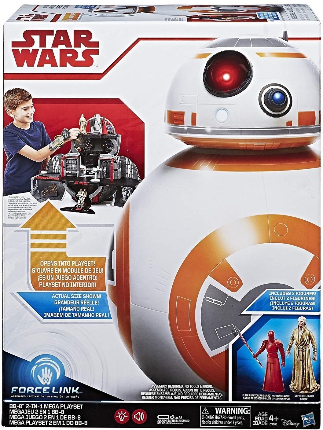 zoom De databank Wolkenkrabber Star Wars BB-8 2-in-1 mega playset the Last Jedi in doos | Old School Toys